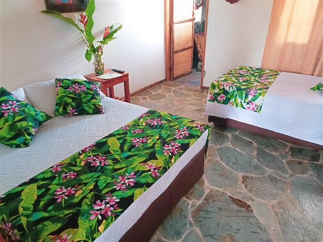 hotel-del-campo-8 - Alquiler de Fincas en el Quindio, Hoteles en el Eje Cafetero habitacion dos camas